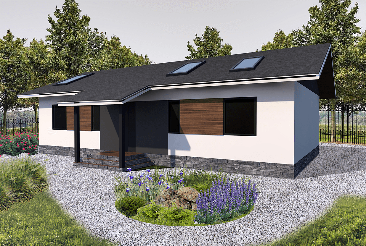 Проект дома 1.113 компания ЭкоДом