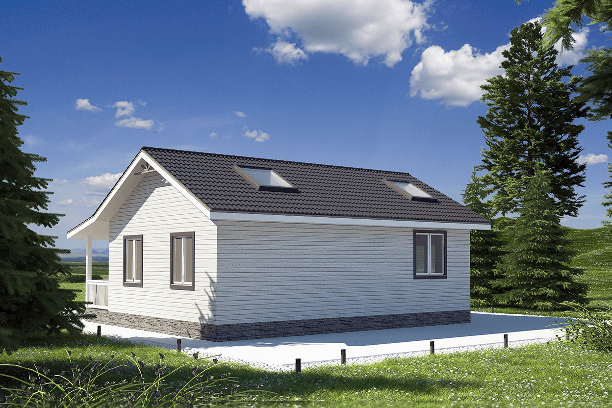 Проект дома 39-1.74 компания ЭкоДом