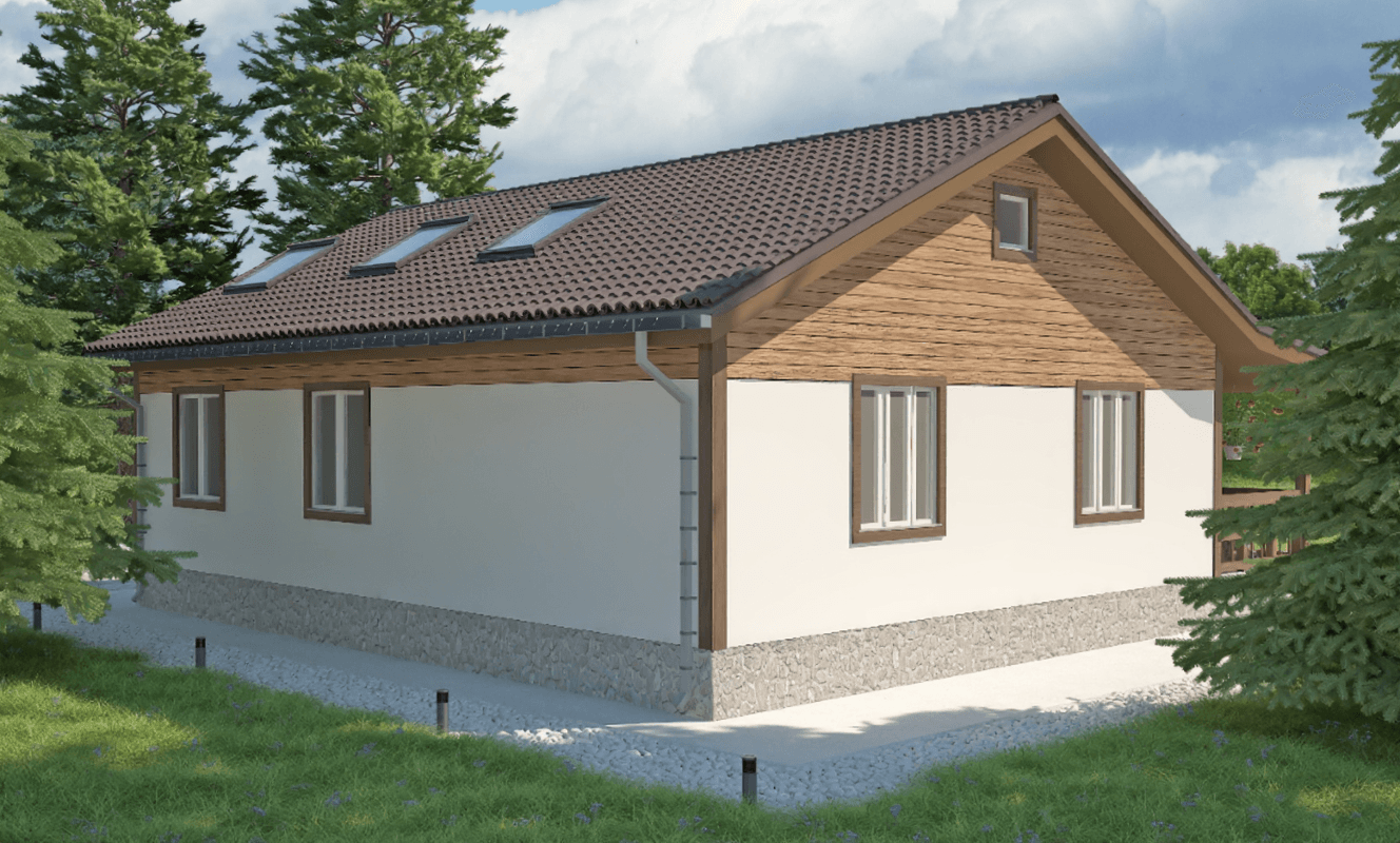 Проект дома 40-1.107 компания ЭкоДом